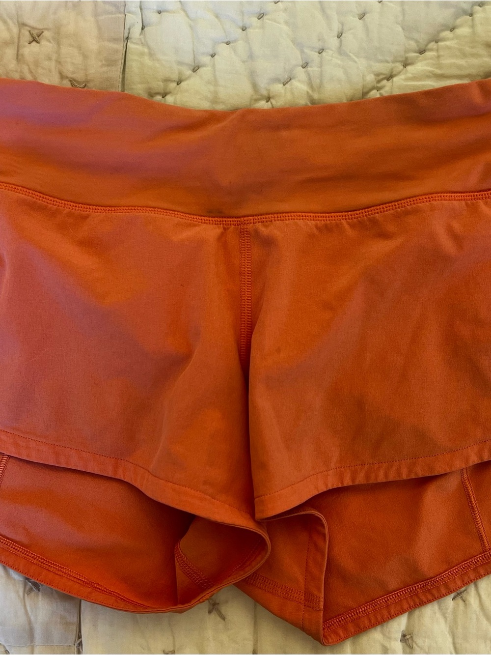 lululemon athletica Pastel Orange Speed Up LR 2.5” Short